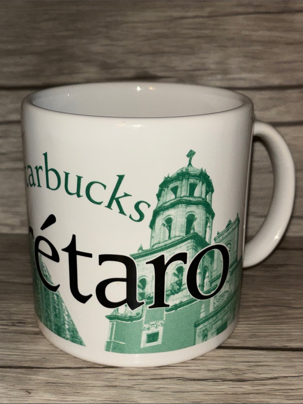 STARBUCKS 2007 Ltd Ed City Collector Series Querétaro Mexico Coffee Tea Mug